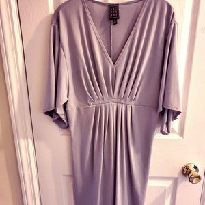 Elegant silver dress